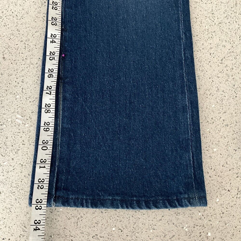 We The Free Stillwater Low Rise Slim Flare Jeans Casual Denim Retro Boho Blue 28 - Picture 7 of 12